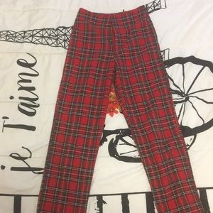 Plaid brandy Melville pants